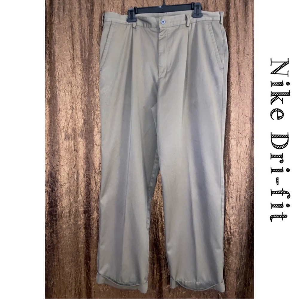 Nike Fit Dry Golf Pants | tan | Men's 38x32 | EUC!!